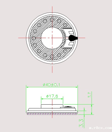 YD40-20 微型扬声器